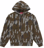 Supreme Work Zip Up Hooded Sweatshirt (SS25) Mossy Oak Trebark Camo Supreme Work Zip Up Hooded Sweatshirt (SS25) Mossy Oak Trebark Camo