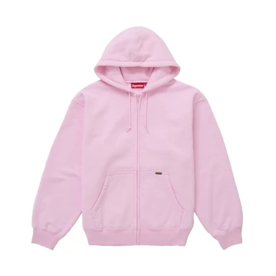 Supreme Work Zip Up Hooded Sweatshirt (SS25) Pink