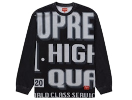 Supreme World Class L/S Top Black Supreme World Class L/S Top Black