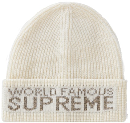 Beanie Supreme World Famous Natural Buy Beanie Supreme World Famous Natural