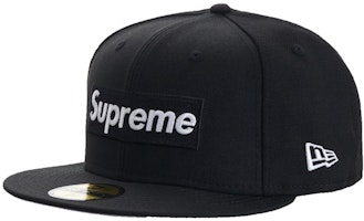 Supreme World Famous Box Logo New Era Black Supreme World Famous Box Logo New Era Black