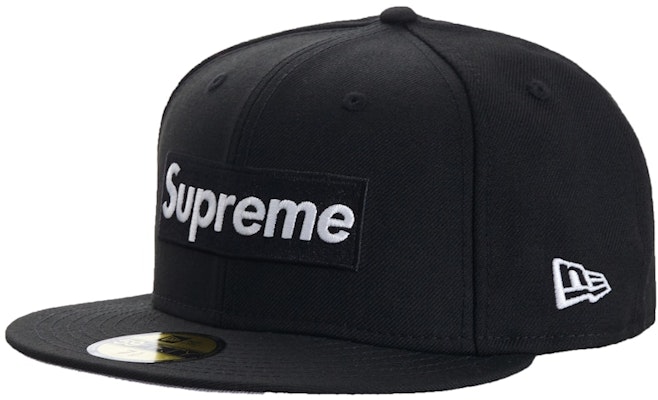 Supreme World Famous Box Logo New Era Black Buy Supreme World Famous Box Logo New Era Black
