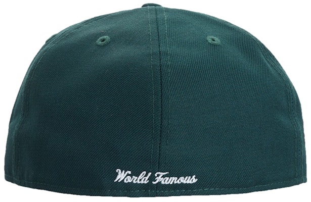 Supreme World Famous Box Logo New Era Dark Green Lookbook Supreme World Famous Box Logo New Era Dark Green