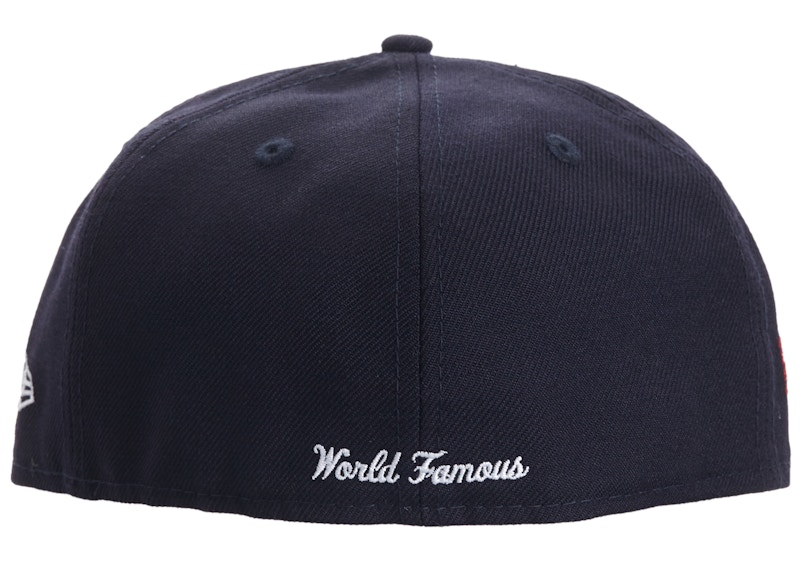 Lookbook Supreme World Famous Box Logo New Era Azul Marino