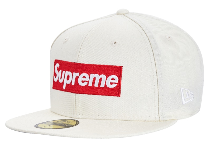 SUPREME Box Logo New Era Cap Black 7 5/8 Supreme Boucle Box Logo