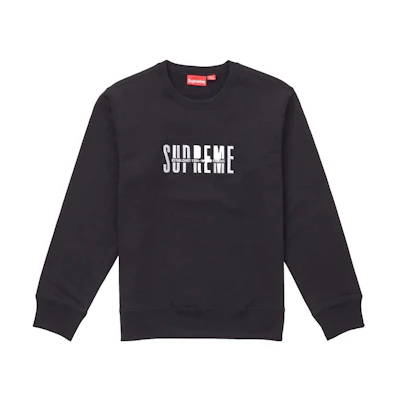 Supreme World Famous Crewneck Black