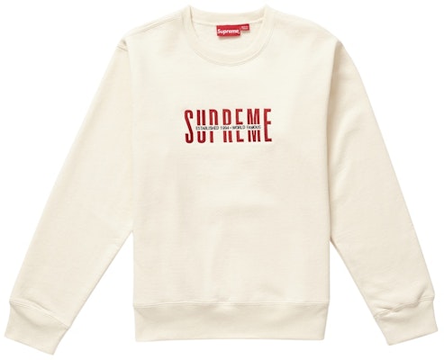 Supreme Sudadera World Famous Natural Buy Supreme Sudadera World Famous Natural