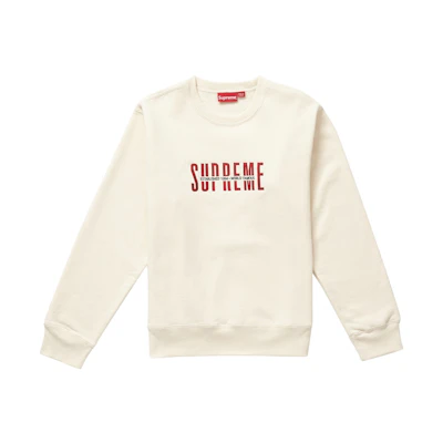 Supreme World Famous Crewneck Natural