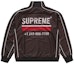Order Jaket Track Jacquard Terkenal Dunia Supreme Hitam