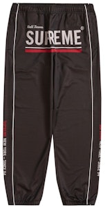 Supreme Pantalón Negro Jacquard World Famous Track Buy Supreme Pantalón Negro Jacquard World Famous Track