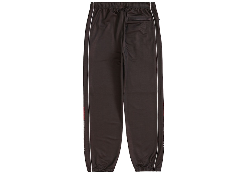 Order Supreme名作ジャカードトラックパンツ (黒)
