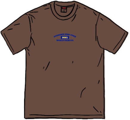 슈프림 월드페이머스 반팔 티셔츠 (브라운)
Buy 슈프림 월드페이머스 반팔 티셔츠 (브라운)