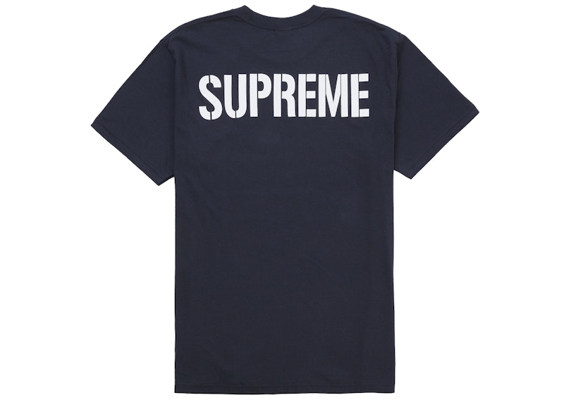 Supreme World Famous Tee Navy 圖 2