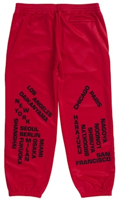 Supreme Worldwide Tricot Seluar Merah Order Supreme Worldwide Tricot Seluar Merah