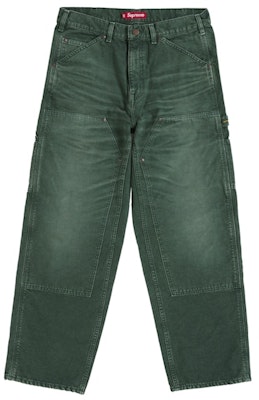 슈프림 워른 더블니 페인터 팬츠 그린 Buy 슈프림 워른 더블니 페인터 팬츠 그린