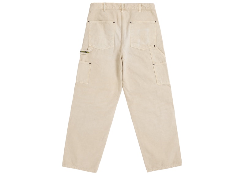 Supreme Worn Double Knee Painter Pant Natural 圖 2