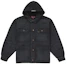 Buy Supreme 做旧连帽工装外套 黑色