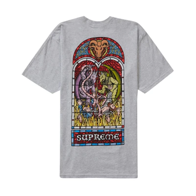 Supreme Worship Tee Ash Grey