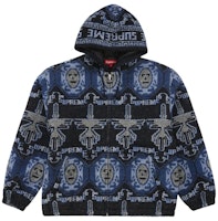 Supreme Woven Hooded Jacket Blue Supreme Woven Hooded Jacket Blue