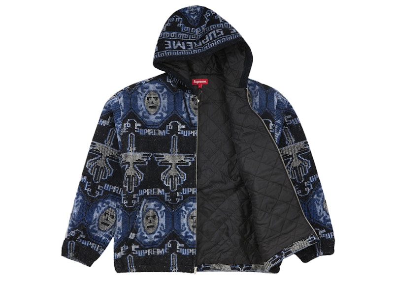 Order Chaqueta con Capucha Tejida Supreme Azul