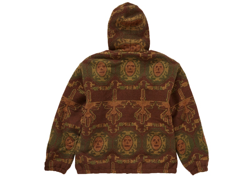 Lookbook Supreme 织物连帽夹克 锈色