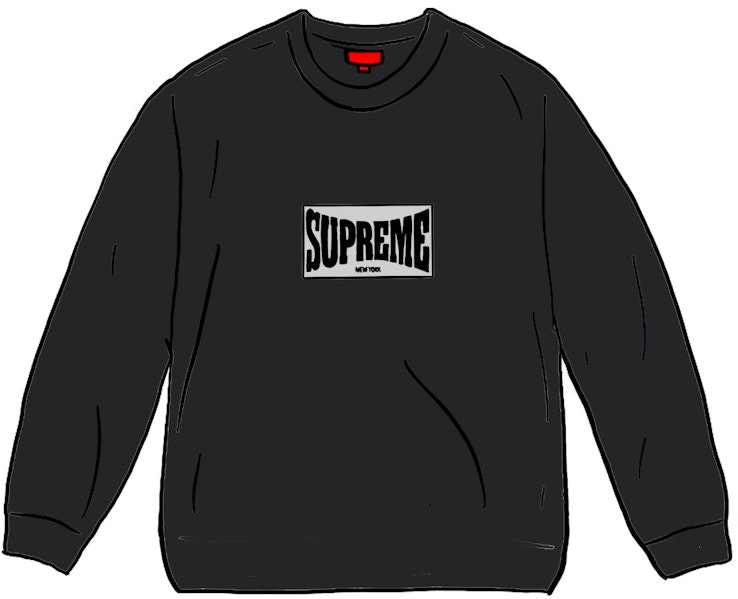 supreme-woven-label-l-s-top-black