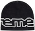 Order Supreme Wrap Logo Beanie Black
