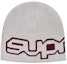 Buy Supreme Wrap Logo Beanie Putih