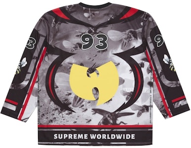 Supreme Wu-Tang Clan 黑色曲棍球球衣 Order Supreme Wu-Tang Clan 黑色曲棍球球衣