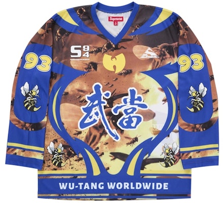 Supreme Wu-Tang Clan 冰球衫 藍色 Buy Supreme Wu-Tang Clan 冰球衫 藍色