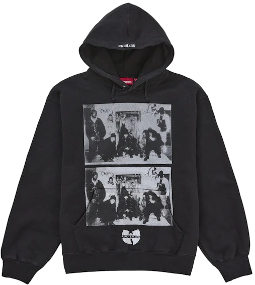 supreme-wu-tang-clan-hooded-sweatshirt-black