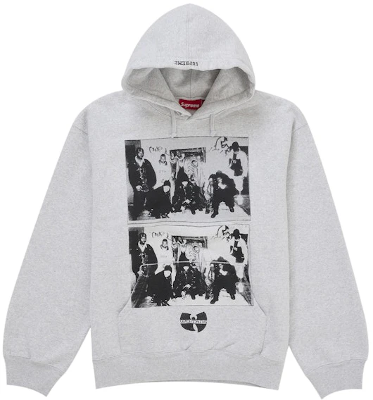 supreme-wu-tang-clan-hooded-sweatshirt-heather-grey