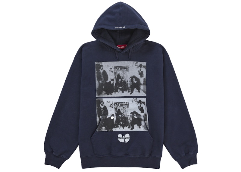 Supreme Wu-Tang Clan Hooded Sweatshirt Navy