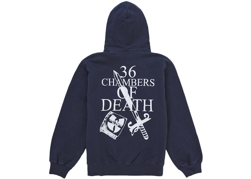Supreme Wu-Tang Clan Hooded Sweatshirt Navy 圖 2
