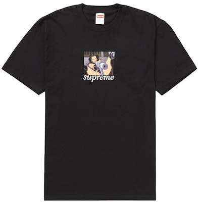 Supreme x Aeon Flux Gun Tee 'Black' Buy Supreme x Aeon Flux Gun Tee 'Black'
