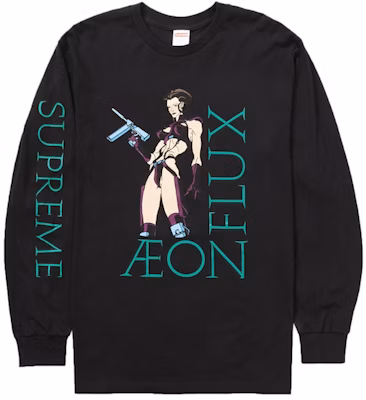 Supreme x Aeon Flux L/S Tee 'Black' Buy Supreme x Aeon Flux L/S Tee 'Black'