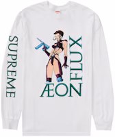 Supreme x Aeon Flux L/S Tee 'White'