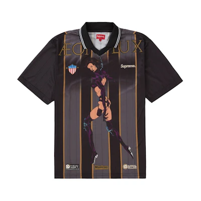 Supreme Aeon Flux Soccer Jersey 'Black'