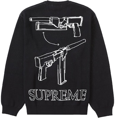 Supreme x Aeon Flux Sweater 'Black' Order Supreme x Aeon Flux Sweater 'Black'