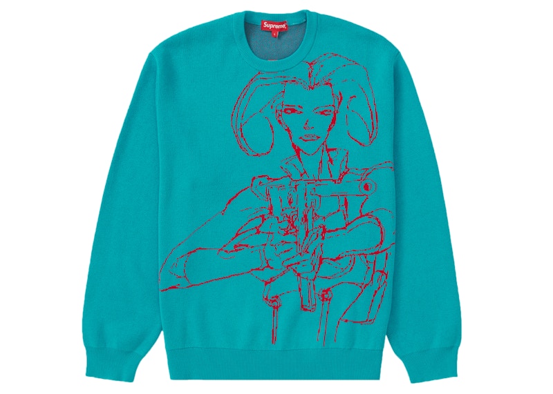 Supreme Aeon Flux Sweater 'Cyan'