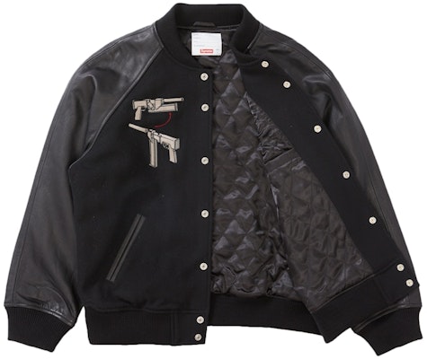 Chaqueta Varsity Supreme x Aeon Flux 'Negra' Order Chaqueta Varsity Supreme x Aeon Flux 'Negra'