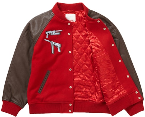 Jaket Varsity Supreme x Aeon Flux 'Merah' Order Jaket Varsity Supreme x Aeon Flux 'Merah'