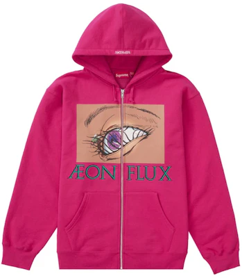 Supreme x Aeon Flux Zip Up Hooded Sweatshirt 'Fuchsia' Buy Supreme x Aeon Flux Zip Up Hooded Sweatshirt 'Fuchsia'