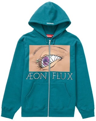 Supreme x Aeon Flux Sudadera con Capucha con Cremallera 'Teal' Buy Supreme x Aeon Flux Sudadera con Capucha con Cremallera 'Teal'