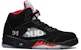 Supreme x Air Jordan 5 Retro 'Hitam' 824371-001