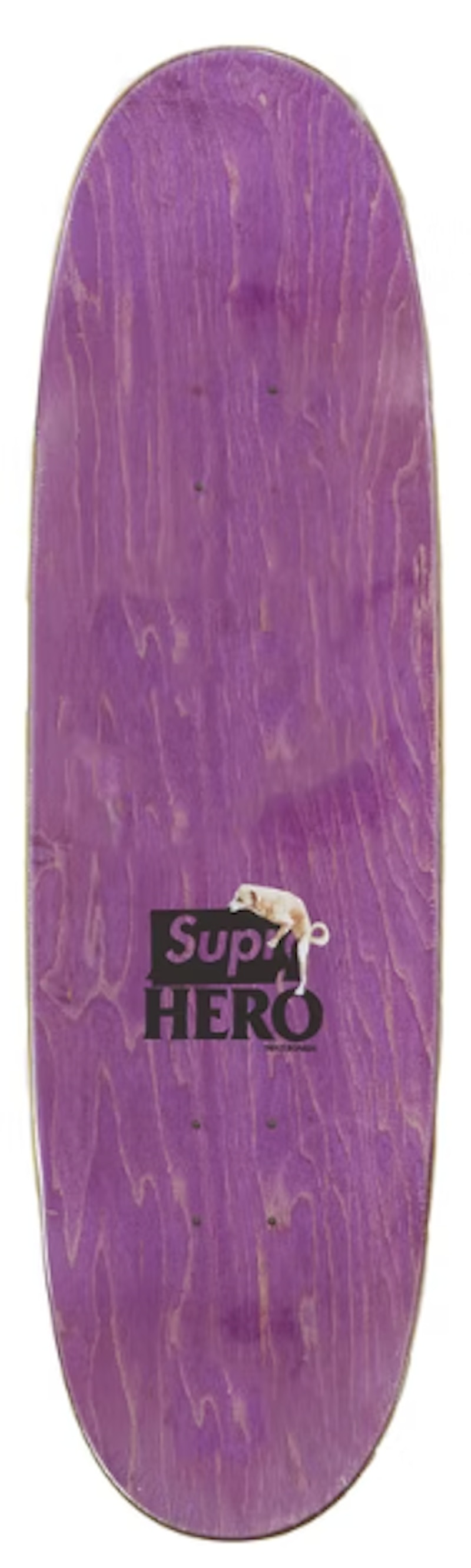Order Supreme x ANTIHERO Curbs Tabla de Skate Morada