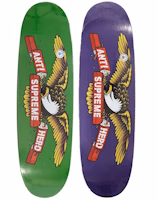 Supreme x ANTIHERO Curbs Skateboard Deck Set Multicolor Supreme x ANTIHERO Curbs Skateboard Deck Set Multicolor
