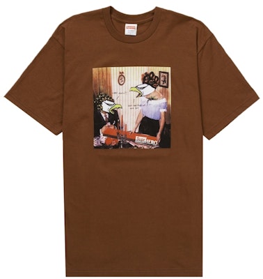 Supreme x ANTIHERO Curbs Tee Brown Buy Supreme x ANTIHERO Curbs Tee Brown