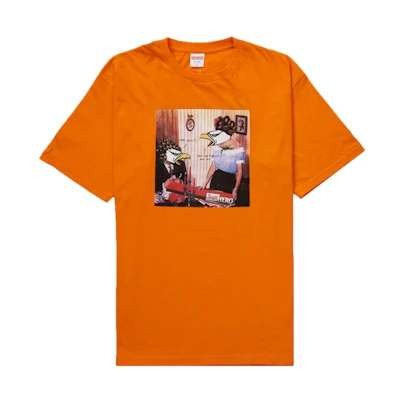 Supreme x ANTIHERO Curbs Tee Orange