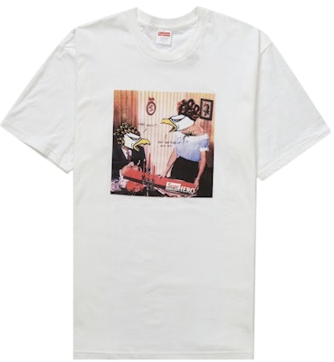 Supreme x ANTIHERO Curbs Tee White Buy Supreme x ANTIHERO Curbs Tee White